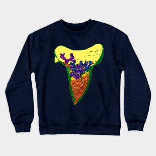 Shark Tooth Terrarium 6 Crewneck Sweatshirt